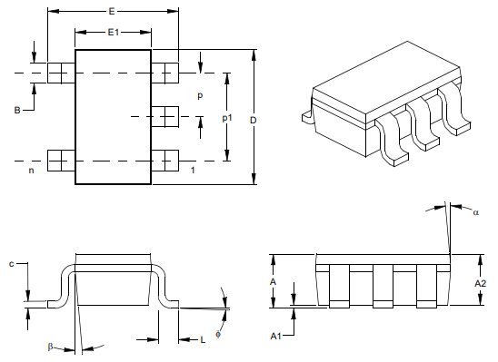 （Microchip）溫度傳感器TC77-5.0MCTTR-VAO 數(shù)字，本地 -40°C ~ 125°C 12 b SOT-23-5