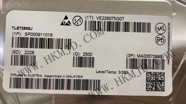 供應(yīng)英飛凌 TLE7258SJ 20kbps 單線(xiàn) LIN 收發(fā)器 IC