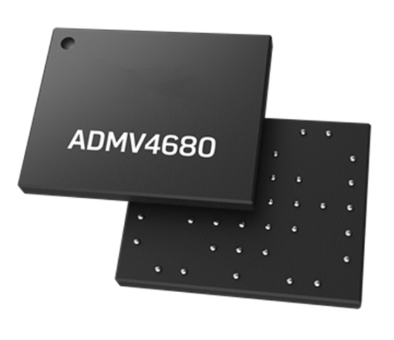 專為用戶終端而設(shè)計(jì) ADMV4680ACDZ（ADI）10.7GHz 至 14.5GHz、4 通道半雙工波束合成器