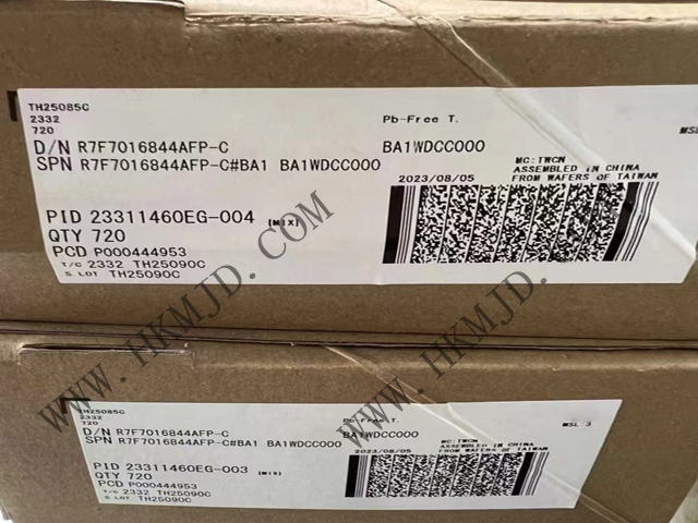 瑞薩微控制器 R7F7016844AFP-C 32 位單芯片 RH850/F1KM-S1 汽車(chē) MCU