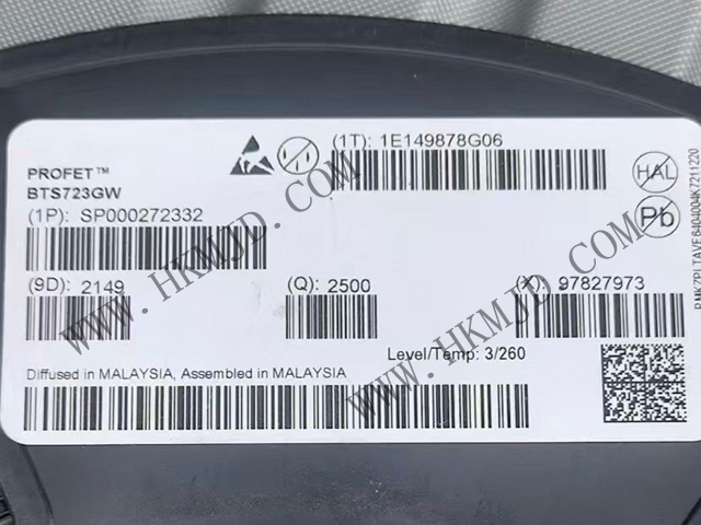 明佳達(dá)電子供應(yīng) Infineon BTS723GW 汽車智能高側(cè)開關(guān)，助力汽車電子系統(tǒng)升級(jí)