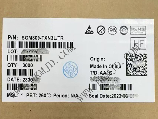 SGM809-TXN3L：低功耗微處理器監(jiān)控電路，3.08V 精準(zhǔn)電壓監(jiān)測(cè)