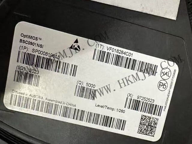 英飛凌N溝道 MOSFET_BSC0901NSI_OptiMOS? 功率 MOSFET，30V