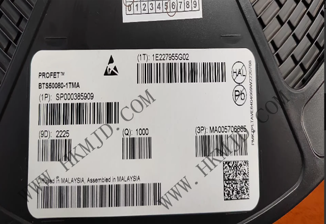 BTS50080-1TMA 英飛凌單通道高壓側(cè)電源開關(guān)，具有嵌入式保護(hù)功能