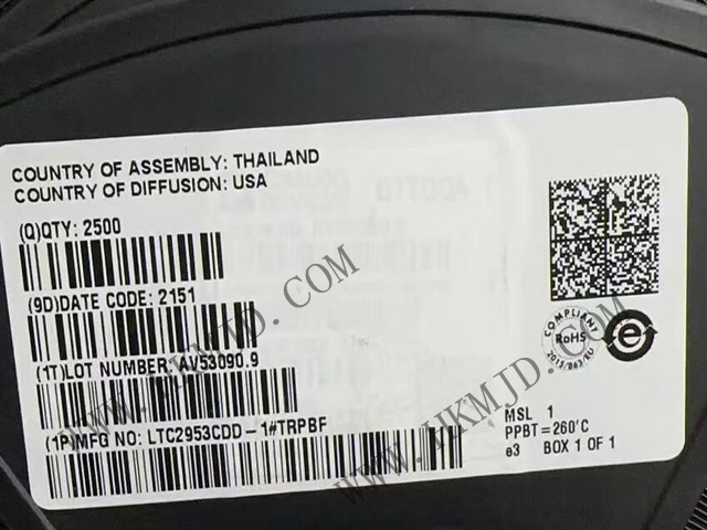 ADI LTC2953CDD-1 帶電壓監(jiān)控的按鈕式開/關控制器