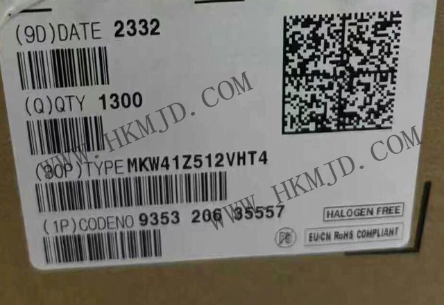 【現(xiàn)貨供應(yīng)】NXP MKW41Z512VHT4：高性能無(wú)線MCU SoC，支持BLE 4.2 & 802.15.4雙模通信